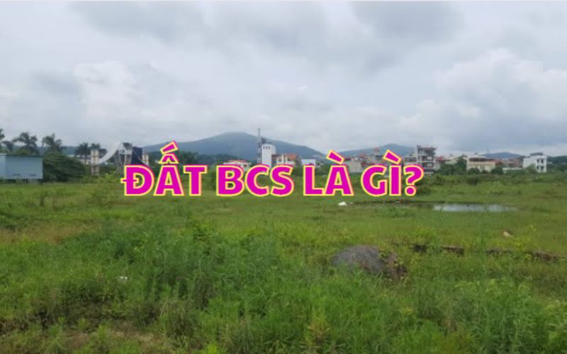 Định nghĩa đất BCS là gì